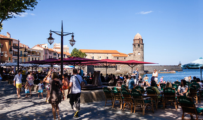 bord de mer de Collioure