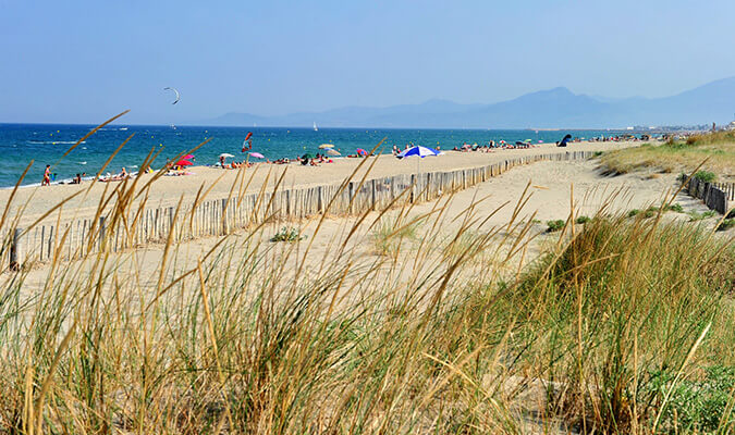 plage des Pyrénées orientales