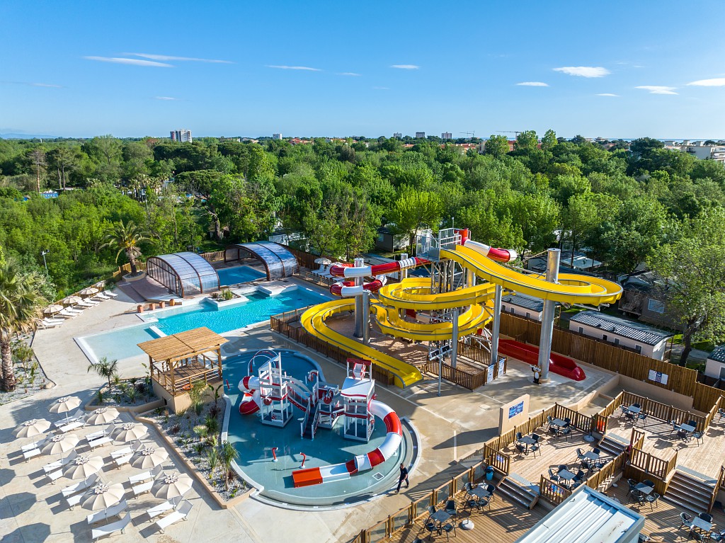 Parc aquatique du camping la Chapelle à Argelès sur Mer