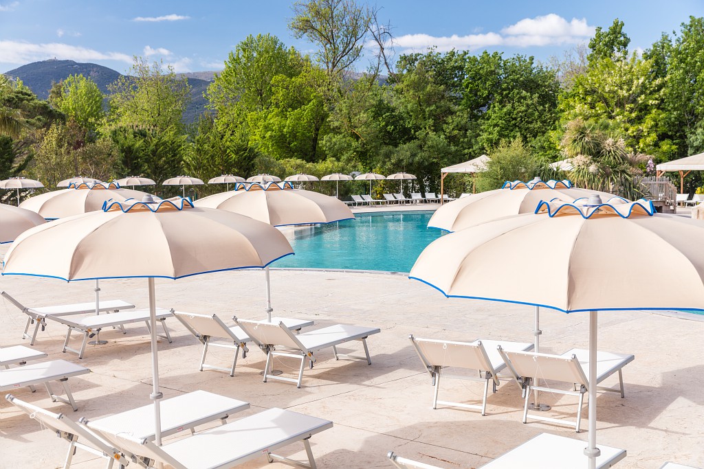 Solarium du camping la Chapelle