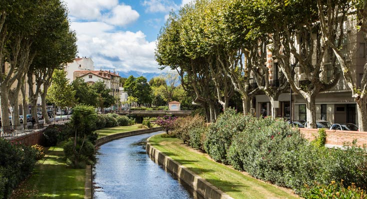 perpignan dans les pyrénées orientales